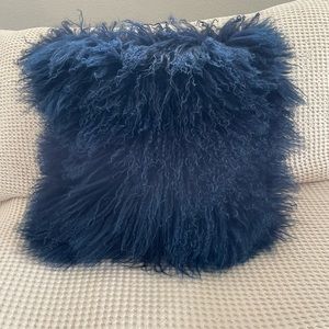 West Elm Mongolian Lamb Pillow Cover